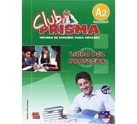 Club Prisma A2 Nivel Elemental - Libro Del Profesor (1 Cd Audio)
