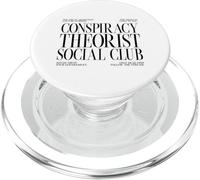Club Social du théoricien du Complot (théorie du Complot) PopSockets PopGrip pour MagSafe