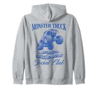 Club Social Monster Truck Sweat à Capuche