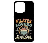 Club Social pour Les Amateurs de Pilates Coque pour iPhone 15 Pro Max