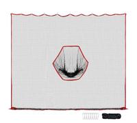 Club Sport Filet de golf pour l'arrière-cour | Filet de sport de 10 x 10 m, aide au coaching haute performance, barrière à balle d'exercice pour golfeurs à la maison, zone de conduite, entraînement