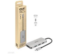 CLUB3D 4-Port USB-A Hub for USB-C - 10Gbps Fast Transfer