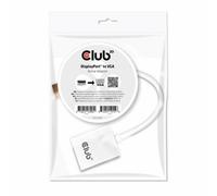 Club3D Adapter DisplayPort > VGA aktiv St/Bu bulk