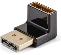 Club3D Adapter DP > DP 1.4 90° abgewinkelt 4K@120Hz St/Bu retail