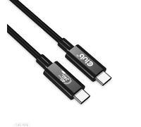 CLUB3D Câble bidirectionnel USB4 Gen3x2 Type-C 8K60Hz, Data 40Gbps, PD 240W(48V/5A) EPR M/M 1m / 3.28ft