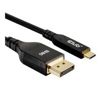 club3D Câble d'afficheur USB-C® 1.00 m noir CAC-1559