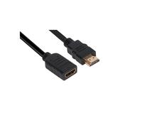 CLUB3D Câble d'Extension HDMI 2.0 High Speed 4K60Hz 3m Mâle/Femelle - Connecteurs plaqués Or, 10.2 Gbit/s, HDCP, Compatible 3D