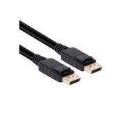 CLUB3D Câble DisplayPort 1.4 HBR3 2m, 8K60Hz, M/M, DPCP, 32.4 Gbit/s, AWG28, quadruple blindage, compatible 3D, contacts cuivre, RoHS, CE, WEEE, REACH, Vesa