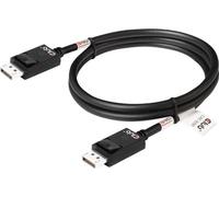 CLUB3D Câble DisplayPort™ 2.1 Bi-Directionnel VESA DP80 4K120Hz, 8K60Hz ou 10K30Hz mâle/mâle 1.2m