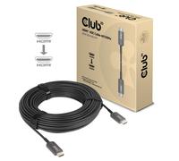 Câbles vidéo Club 3d - Ultra High Speed - câble HDMI - HDMI mâle pour HDMI mâle - 20 m - cuivre hybride/fibre optique - support 4K, actif