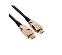 CLUB3D Câble Optique Actif HDMI 2.0b UHD HDR 4K 60Hz M/M 50m - Résolution 7096x2160 - Bande Passante 18 Gbit/s - Connecteurs plaqués Or