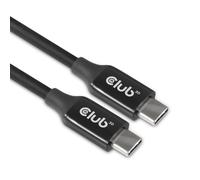 CLUB3D Câble USB 3.2 Gen2 bidirectionnel actif type C vers C 8K60Hz