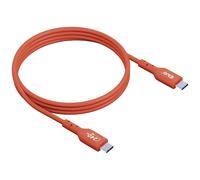 Club3D Câble USB-C CAC-1511 – USB 2.0 480Mb PD 240W (48V/5A) Mâle/Mâle 1 m Orange