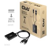 CLUB3D CAC-1010-A câble vidéo et adaptateur 0,6 m DisplayPort DVI-D + USB Noir