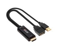 Club3D CAC-1331 - HDMI to DisplayPort 1.2 4K60Hz M/F Active Adapter