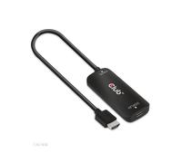 CLUB3D CAC-1336 Adaptateur/Câble Vidéo 1m HDMI + USB vers USB Type-C, Résolution 7680x4320 30Hz, Connecteurs Mâle/Femelle, Noir