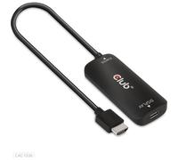 CLUB3D CAC-1336 câble vidéo et adaptateur 1 m HDMI + USB USB Type-C Noir