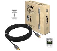 Club 3D CAC-1377 - Ultra High Speed - Câble HDMI - HDMI mâle à HDMI mâle - 15 m - fibre optique - Active Optical Cable (AOC)