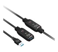 CLUB3D CAC-1405 câble USB USB 3.2 Gen 2 (3.1 Gen 2) 10 m USB A Noir