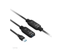 CLUB3D CAC-1406 câble USB USB 3.2 Gen 1 (3.1 Gen 1) 15 m USB A Noir
