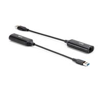 CLUB3D CAC-1421 changeur de genre de câble USB Type-A RJ45 Noir