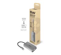 CLUB3D CAC-1510-A câble vidéo et adaptateur 0,25 m USB Type-C DVI-D Gris