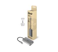CLUB3D CAC-1510 : Convertisseur USB-C vers DVI-D Dual Link Actif - Résolution 4K UHD (3840x2160) - Bande Passante 268.5MHz - Profondeur de Couleur 12-bit