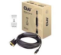 CLUB3D cac-1512 5 m USB Type-C VGA (D-Sub) Noir
