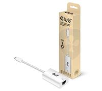 CLUB3D CAC-1519 changeur de genre de câble USB-C RJ-45 Blanc