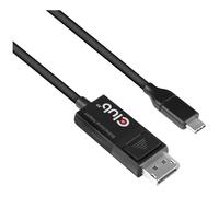 CLUB3D CAC-1557 câble vidéo et adaptateur 1,8 m USB Type-C DisplayPort Noir