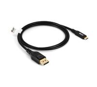 CLUB3D CAC-1559 câble vidéo et adaptateur 1 m USB Type-C DisplayPort Noir