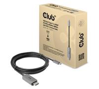 Club3D Câble actif USB Gen2 Type-C vers HDMI CAC-1587, 4K120Hz/8K60Hz HDR10 DSC1.2 3 m Noir