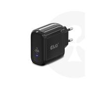 CLUB3D CAC-1905 Chargeur Secteur Universel USB-C 65W Power Delivery 3.0 Noir, 1 Port USB-C, 100-240V, Protections Court-circuit & Surtension, CE/FCC/RoHS