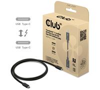 CLUB3D CAC-2501 Câble Thunderbolt 1 m 120 Gbit/s Noir