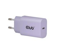 Club3D Chargeurs USB-C CAC-3025 30 W Lot de 2 Violet