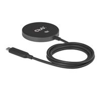 CLUB3D CAC-3027 chargeur d'appareils mobiles Téléphone portable, Smartphone, Smartwatch, Tablette, téléphone Noir CC Recharge sans fil Charge rapide Intérieure