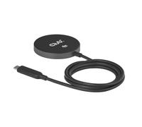 Club3D CAC-3027 Qi2 Chargeur sans Fil 25 W Noir Qi 2.2 Pad magnétique certifié MagSafe
