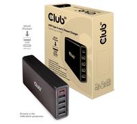 Club3D chargeur rapide 1xUSB type C, 4xUSB type A, PD 111W retail