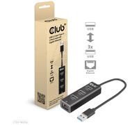 CLUB3D CSV-1430a Avec fil USB 3.2 Gen 1 (3.1 Gen 1) Type-A Noir