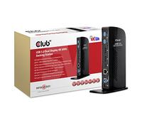 Club3D Station d'accueil pour ordinateur portable CSV-1460 – Universel, compatible EliteBook/IdeaPad