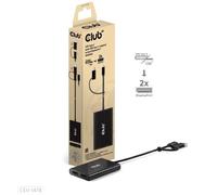 CLUB3D CSV-1478 répartiteur vidéo USB Type-C 2x DisplayPort