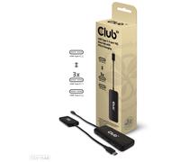 CLUB3D CSV-1548 station d'accueil Avec fil USB 3.2 Gen 1 (3.1 Gen 1) Type-C Noir