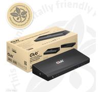 CLUB3D CSV-1562 station d'accueil pour ordinateur portable & réplicateur de ports Ancrage USB 3.2 Gen 1 (3.1 Gen 1) Type-C Noir