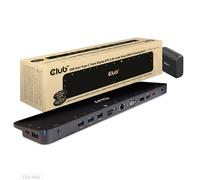 Club 3D CSV-1565 Station d'accueil USB Gen1 Type-C Triple Affichage DP1.4 Alt-Mode Smart PD3.0 avec Alimentation 100 W