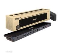 CLUB3D CSV-1565 station d'accueil USB 3.2 Gen 1 (3.1 Gen 1) Type-C Noir