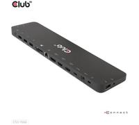 CLUB3D CSV-1566 station d'accueil USB 3.2 Gen 1 (3.1 Gen 1) Type-C Noir