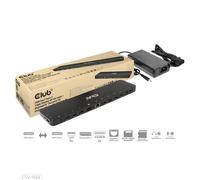 CLUB3D CSV-1566 station d'accueil USB 3.2 Gen 1 (3.1 Gen 1) Type-C Noir