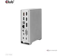 CLUB3D CSV-1568 station d'accueil USB 3.2 Gen 2 (3.1 Gen 2) Type-C Métallique