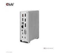 CLUB3D CSV-1568 station d'accueil USB 3.2 Gen 2 (3.1 Gen 2) Type-C Métallique