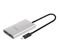 CLUB3D Thunderbolt™ 3 to 2x Displayport™ 1.2 Dual Monitor 4K 60Hz